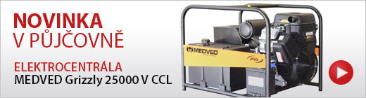Elektrocentrla MEDVED Grizzly 25000 V CCL EFI